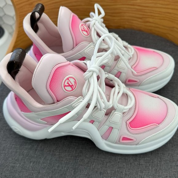 Louis Vuitton Archlight Sneaker Pink/White - Picture 4 of 10